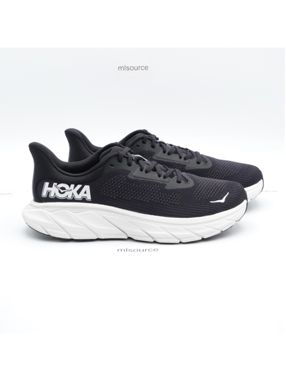 HOKA Arahi 7 Running Shoes 1147851/BWHT Black/White - Picture 3 of 11